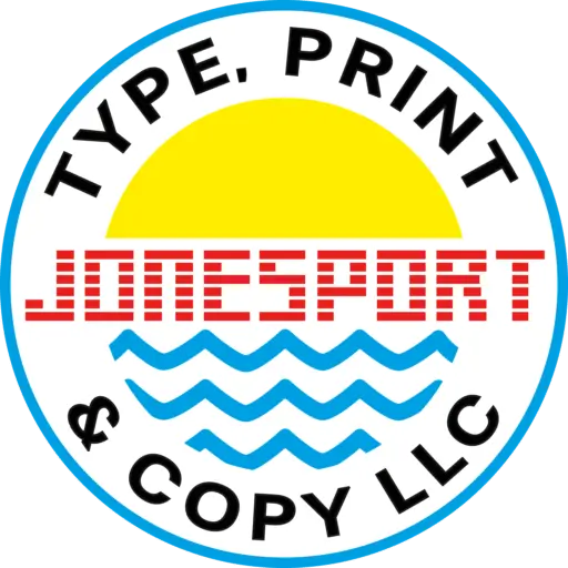 Jonesport Type, Print & Copy